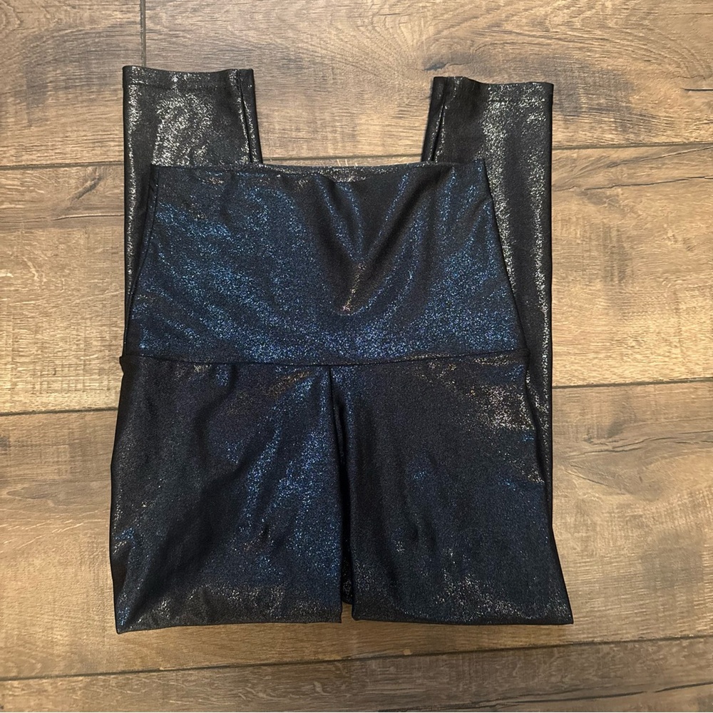 Emily Hsu Designs Shimmer Black Leggings - Picture 5 of 7